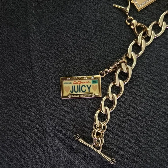 Juicy Couture Vintage Charm Bracelet (gold) - Picture 4 of 7